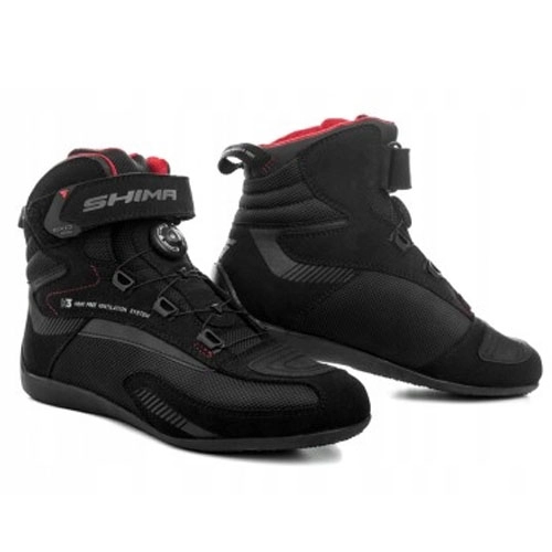 Мотоботи Shima Exo Black/Red