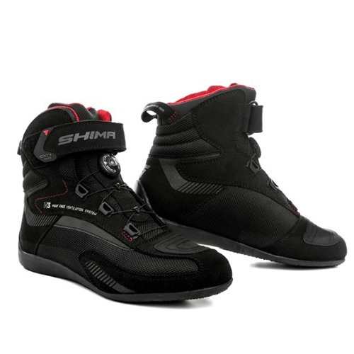 Мотоботи Shima Exo Lady Black/Red