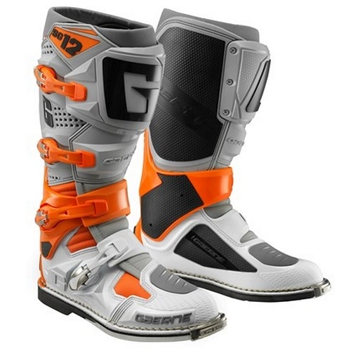 Мотоботы Gaerne SG-12 White/Orange/Grey