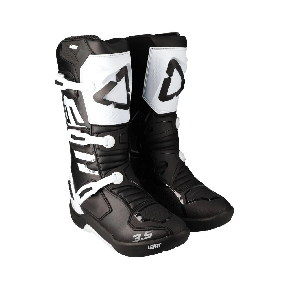 Мотоботи Leatt Cross 3.5 Junior Black/White