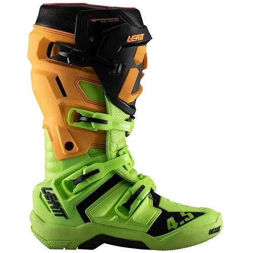 Мотоботи Leatt GPX 4.5 Green/Orange/Black