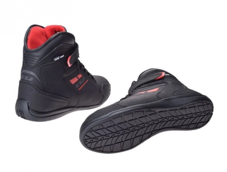Мотоботи LS2 Garra WP Black/Red