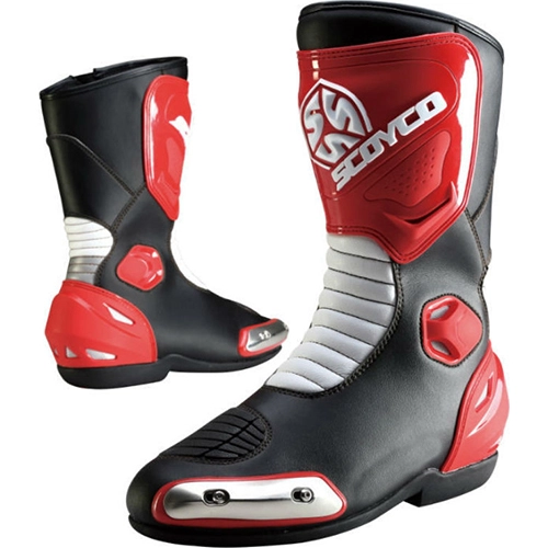 Мотоботи Scoyco MBT004 Black/Red