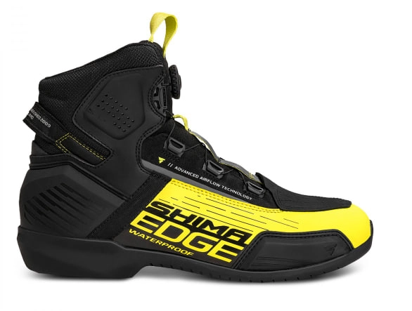 Мотоботи Shima Edge WP Black/Yellow