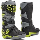 Мотоботы FOX Comp Junior Yellow/Grey/Black