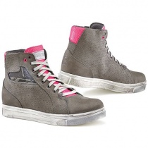 Мотоботы TCX Street Ace Lady Air Grey/Pink