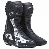 Мотоботы TCX RT-Race Black/White/Grey