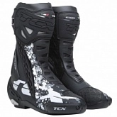 Мотоботы TCX RT-Race Black/White/Grey