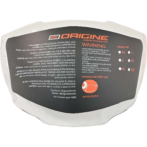 Візор Origine Palio 2.0 Clear