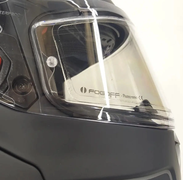 Фотохромная вставка визора MT Fogoff V-09 KRE Carbon/KRE SV