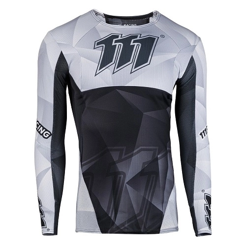 Мотоджерсі 111 Racing Moto 111.1 Razor Black/Grey
