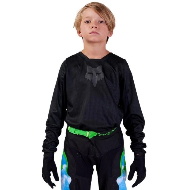 Мотоджерсі FOX 180 Blackout Junior Black