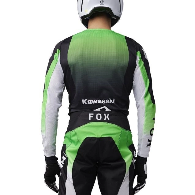 Мотоджерси FOX 180 Kawasaki Green