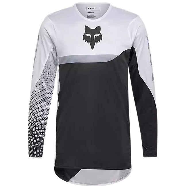 Мотоджерсі FOX Flexair Fracture White/Black