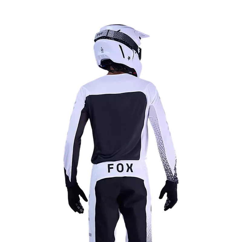 Мотоджерсі FOX Flexair Fracture White/Black