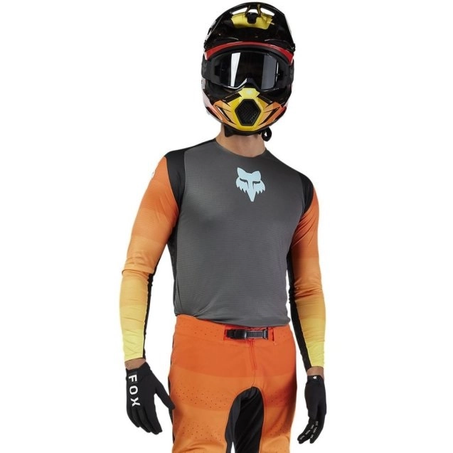 Мотоджерсі FOX Flexair Grid Orange
