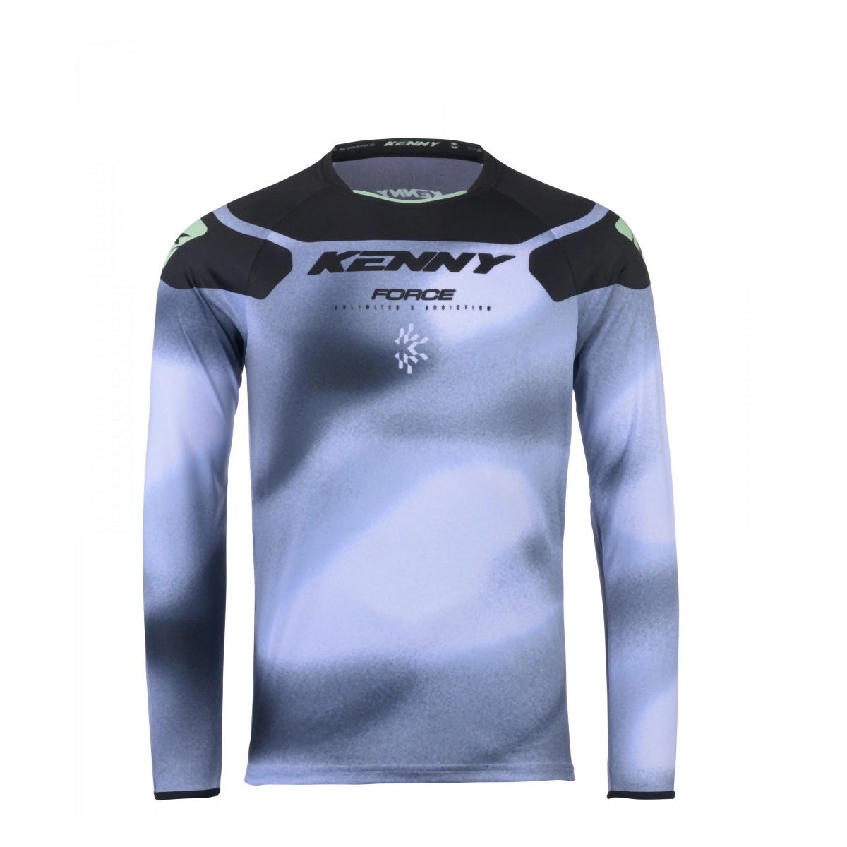 Мотоджерсі Kenny Racing Force Fog Black/Grey