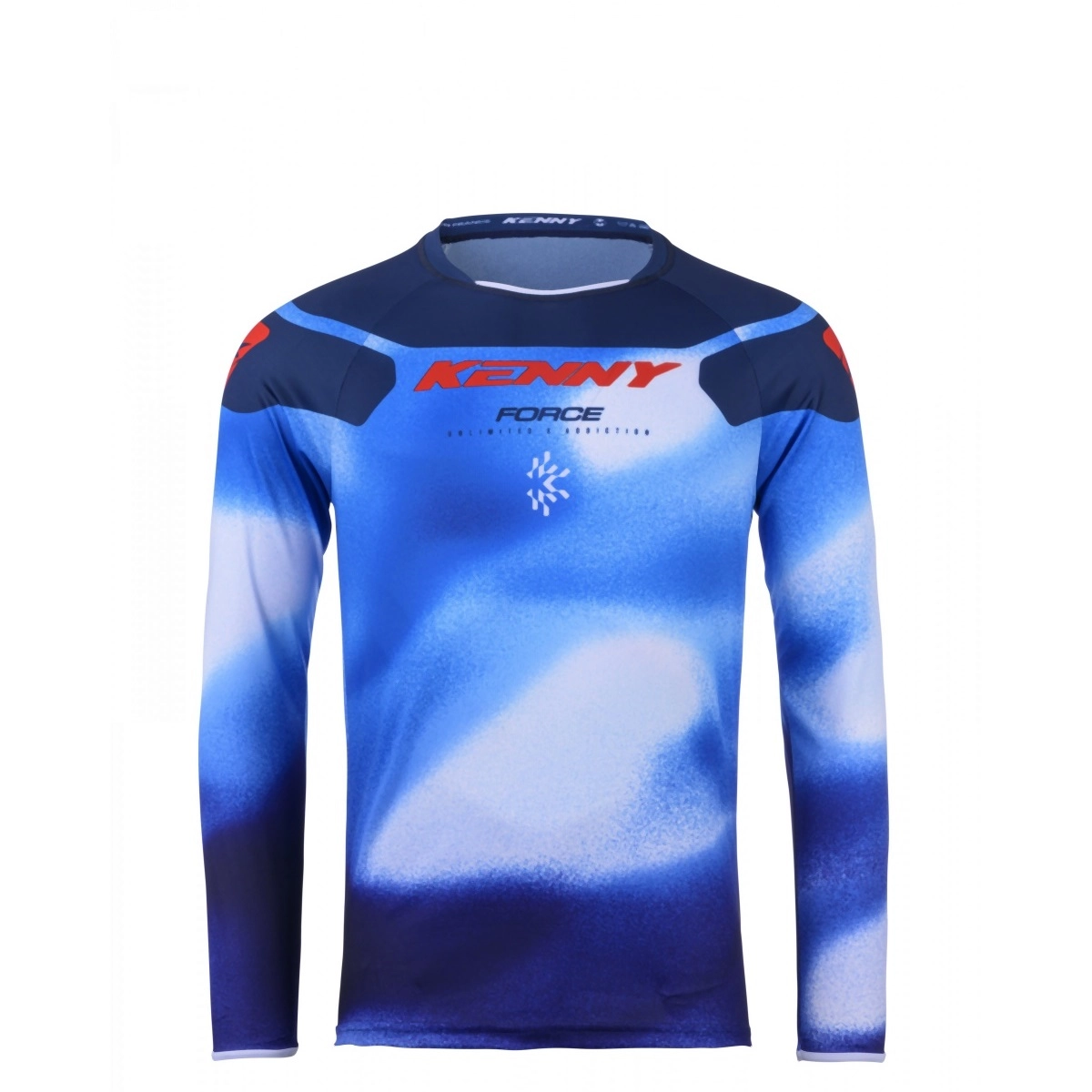 Мотоджерсі Kenny Racing Force Fog Blue/Red