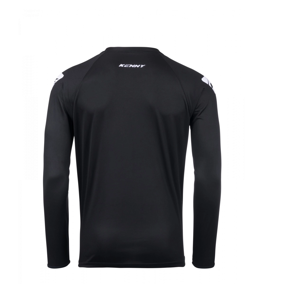 Мотоджерсі Kenny Racing Force Solid Black/White