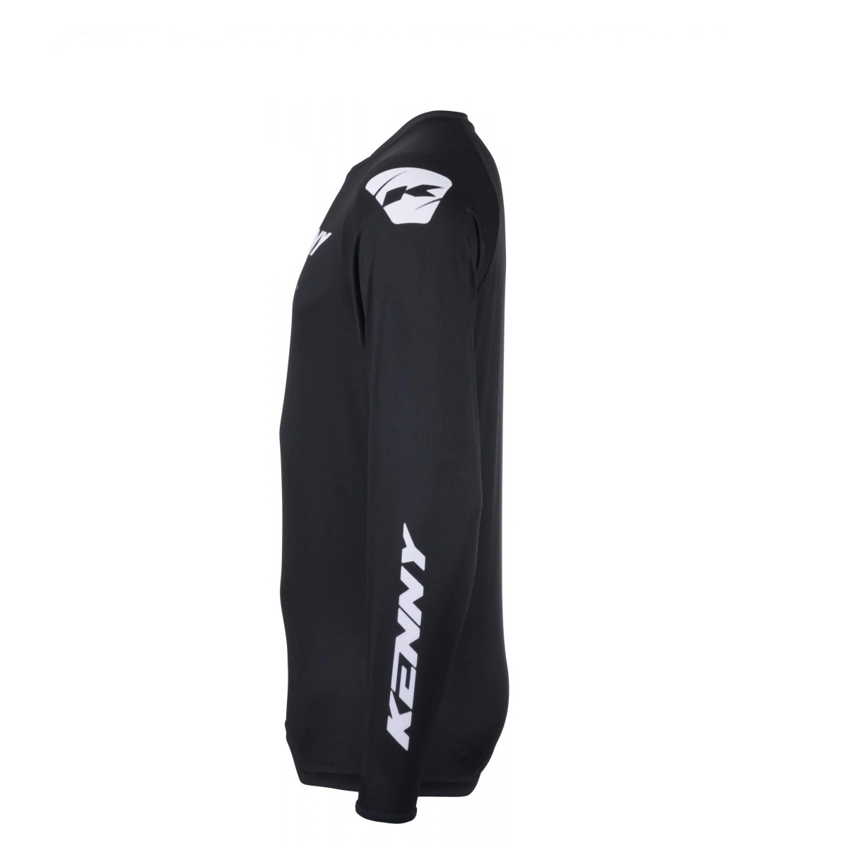 Мотоджерсі Kenny Racing Force Solid Black/White