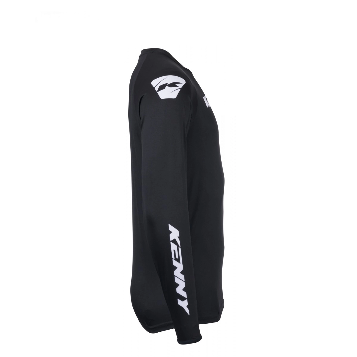 Мотоджерсі Kenny Racing Force Solid Black/White