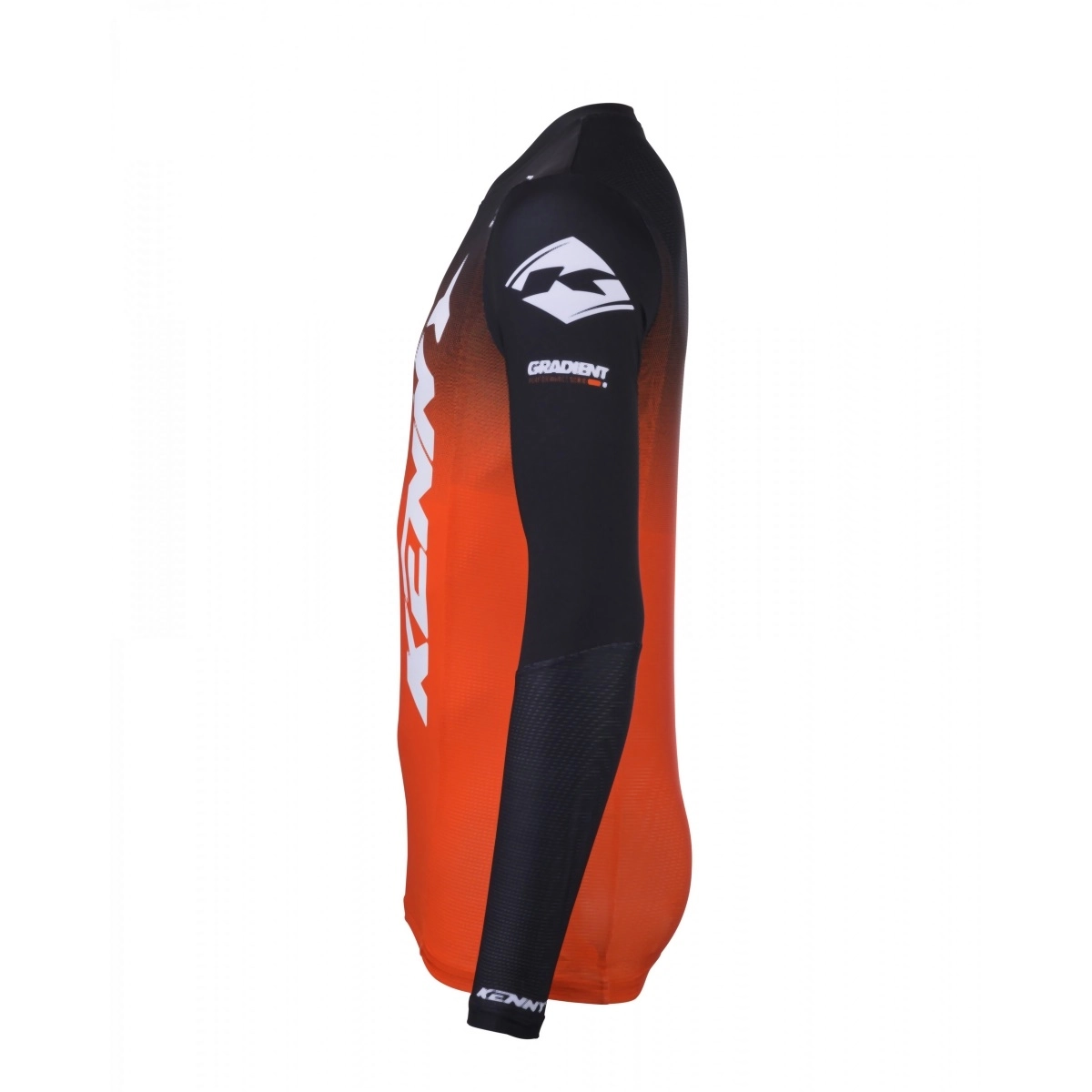 Мотоджерсі Kenny Racing Performance Gradient Black/Orange/White