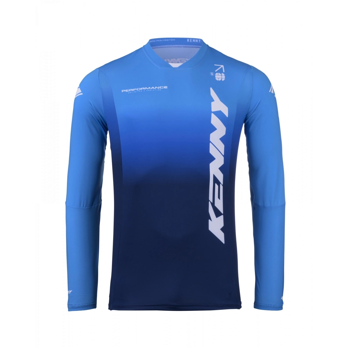 Мотоджерсі Kenny Racing Performance Gradient Blue/White