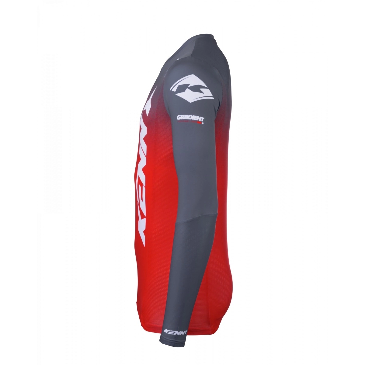 Мотоджерсі Kenny Racing Performance Gradient Grey/Red/White
