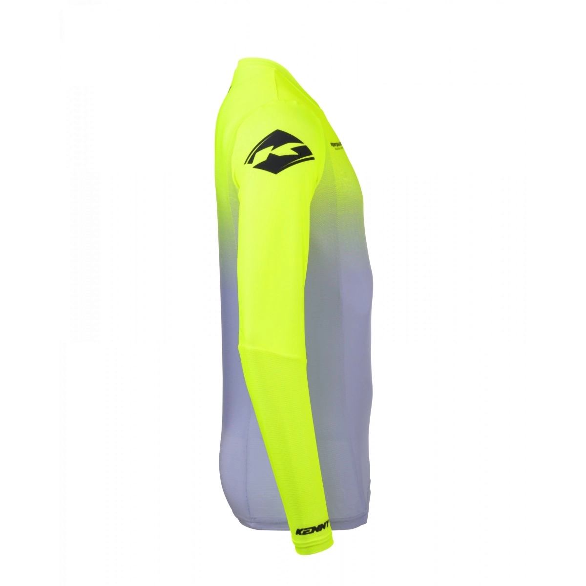 Мотоджерсі Kenny Racing Performance Gradient Grey/Yellow/Black