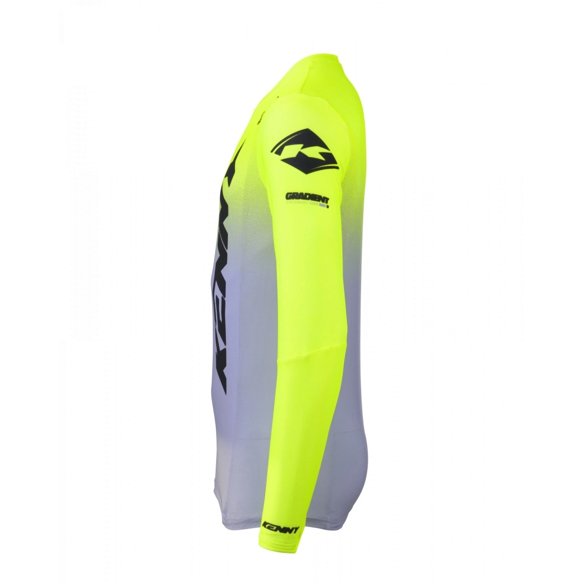 Мотоджерсі Kenny Racing Performance Gradient Grey/Yellow/Black