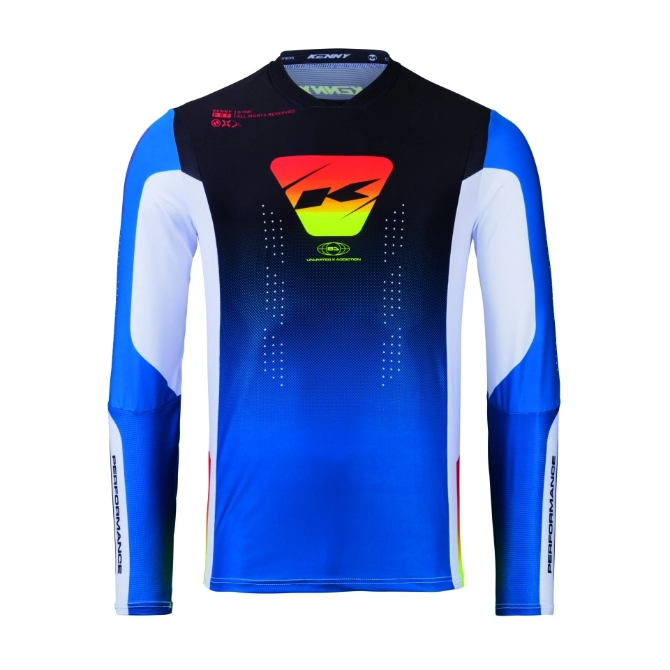 Мотоджерси Kenny Racing Performance Junior Gradient Blue