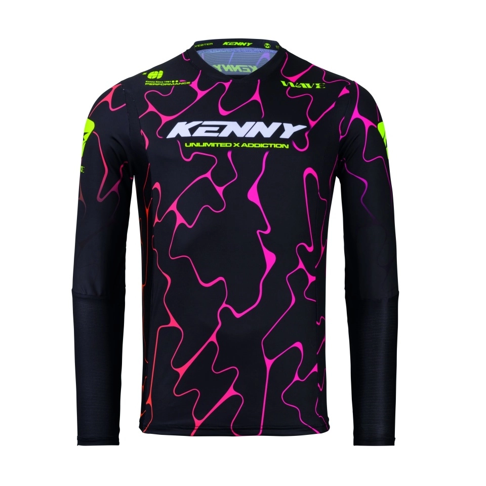 Мотоджерсі Kenny Racing Performance Junior Wave Black