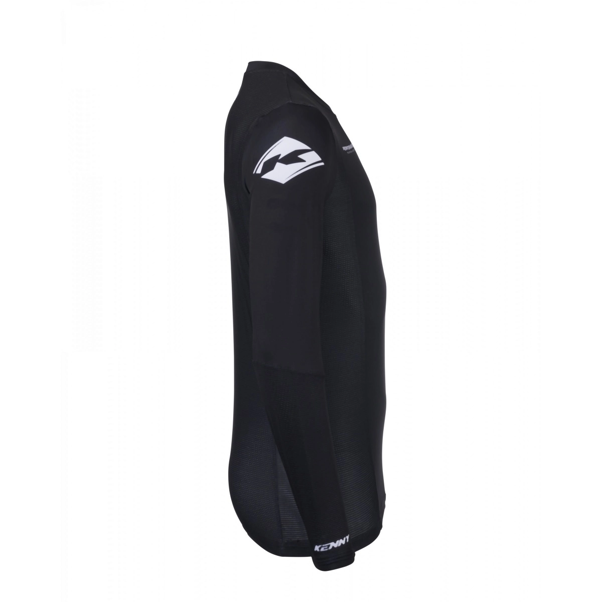 Мотоджерсі Kenny Racing Performance Solid Black/White