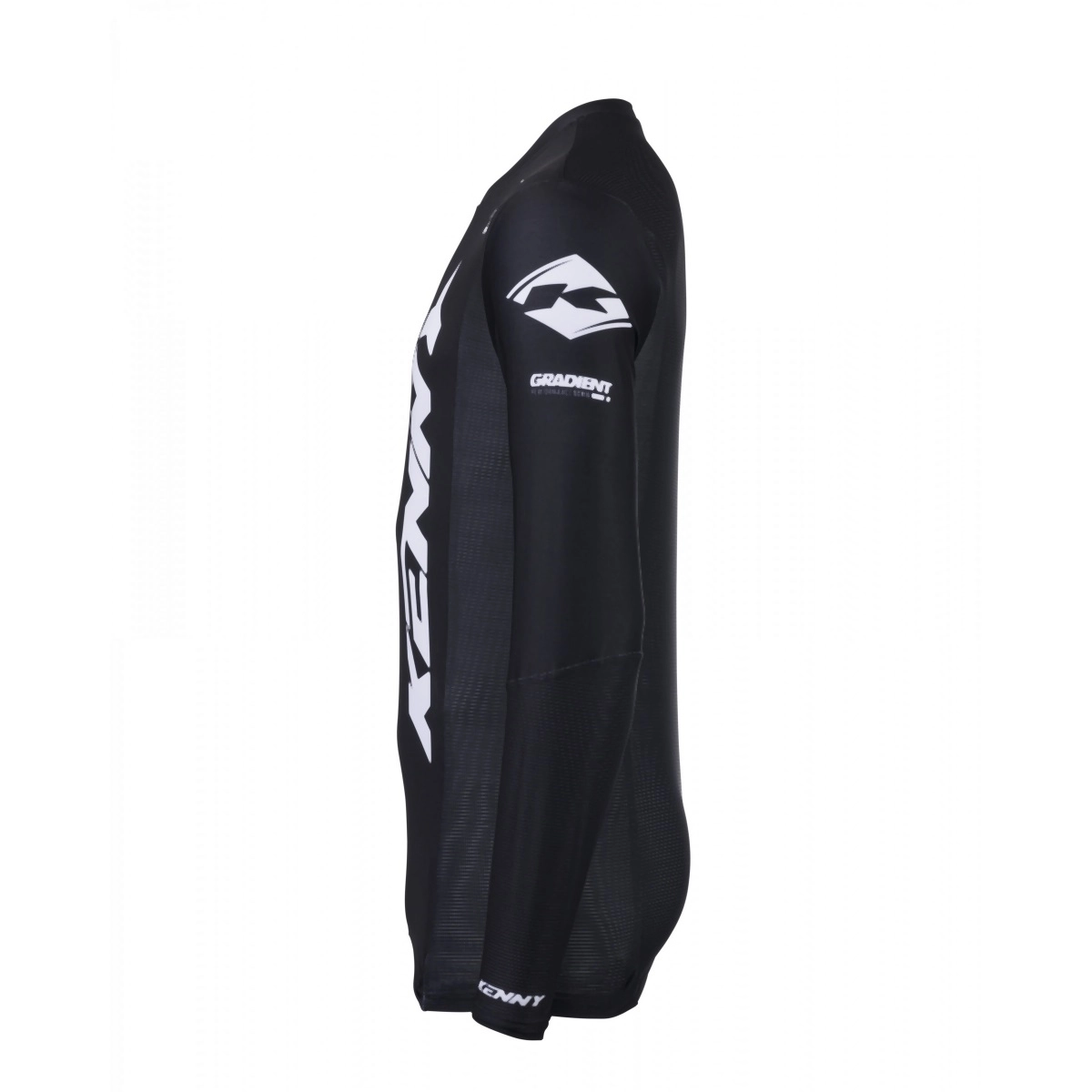Мотоджерсі Kenny Racing Performance Solid Black/White