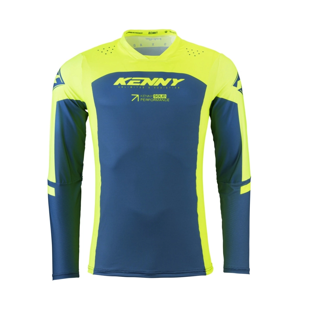 Мотоджерсі Kenny Racing Performance Solid Yellow/Blue