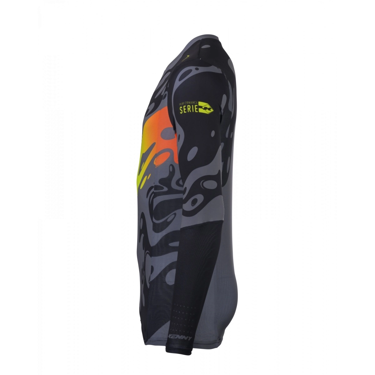 Мотоджерсі Kenny Racing Performance Steel Black/Grey/Orange