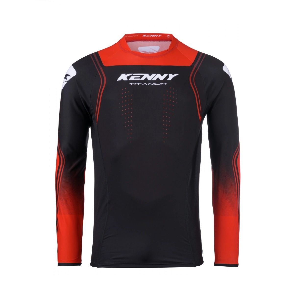 Мотоджерсі Kenny Racing Titanium Black/Red