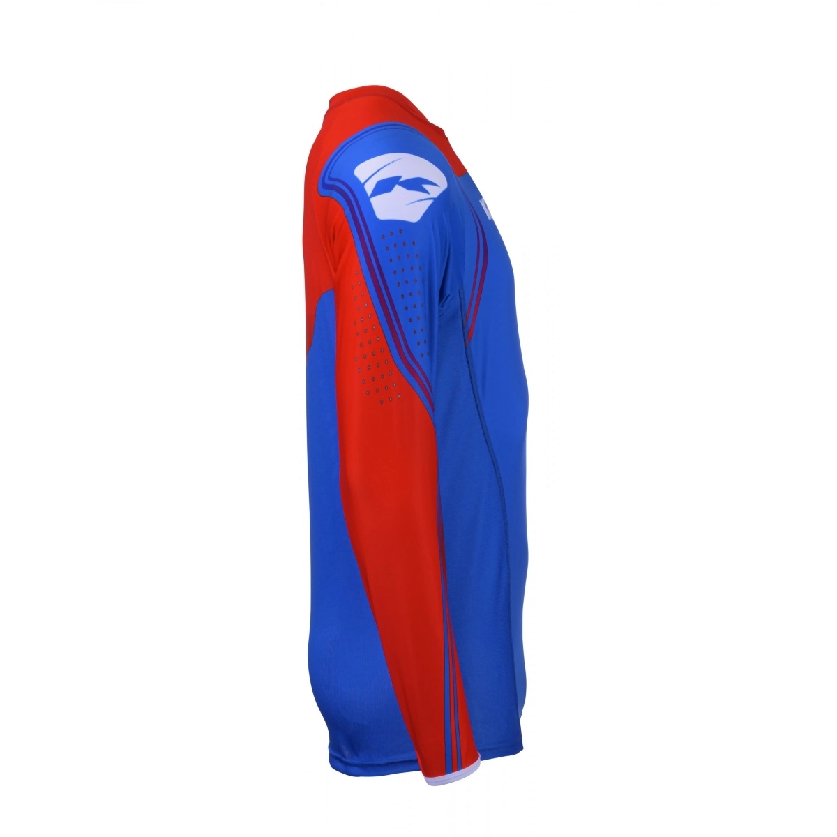 Мотоджерсі Kenny Racing Titanium Blue/Red