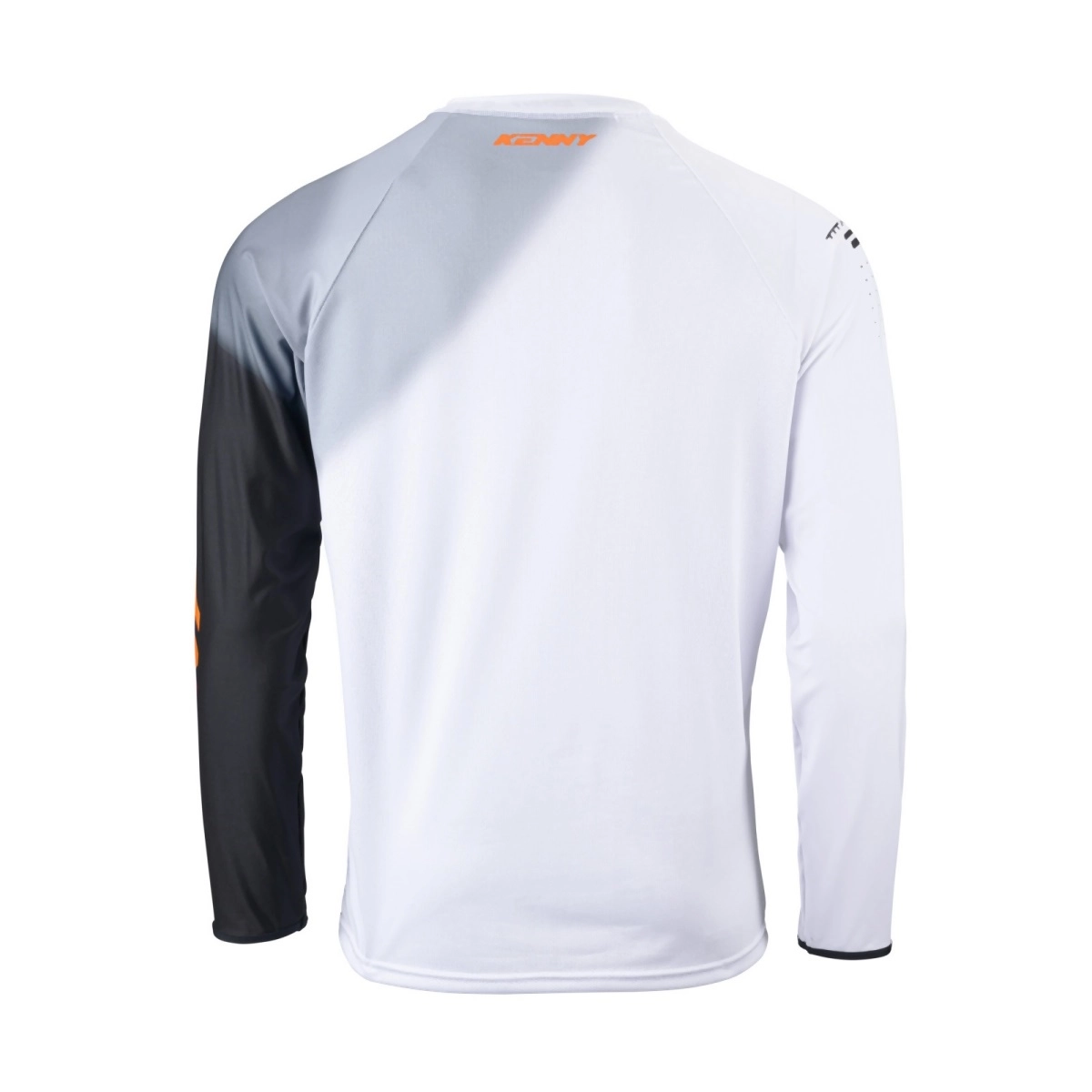 Мотоджерсі Kenny Racing Titanium White/Orange/Grey