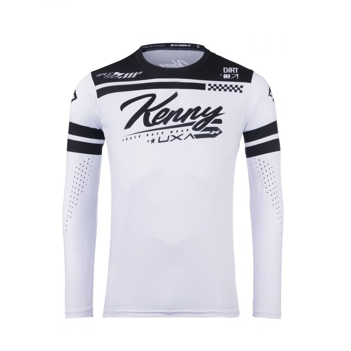 Мотоджерсі Kenny Racing Track Dirt Black/White
