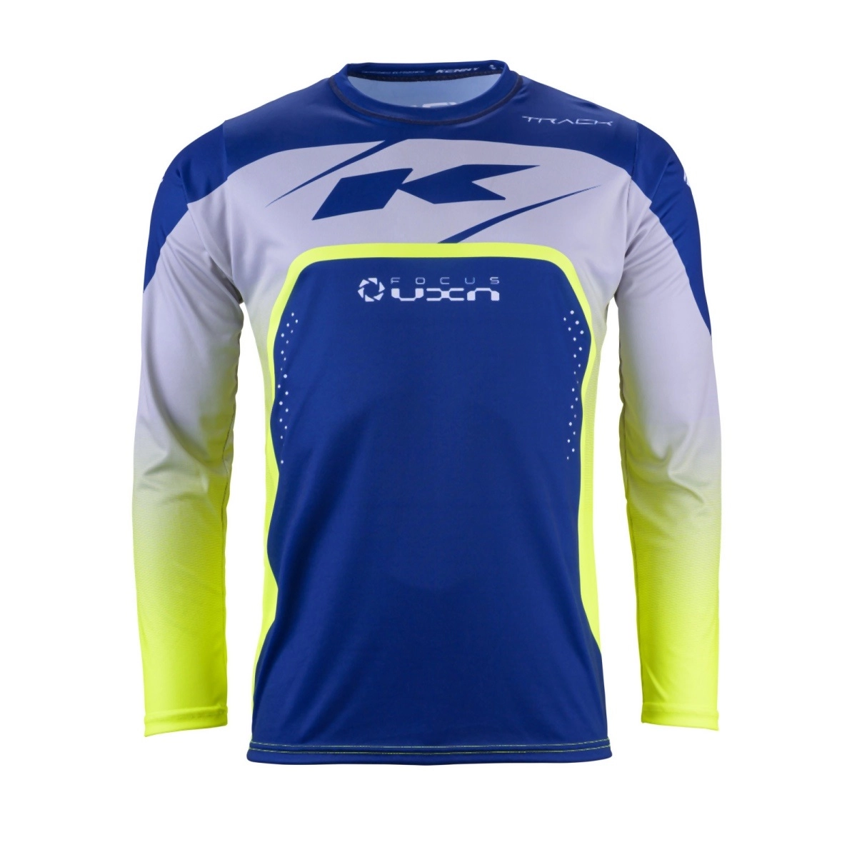 Мотоджерсі Kenny Racing Track Focus Blue/Yellow/Grey