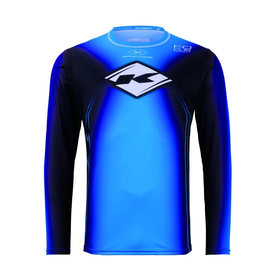 Мотоджерсі Kenny Racing Track Focus Blue