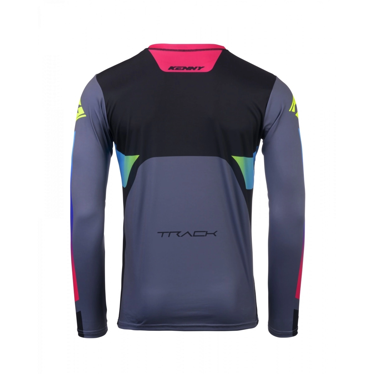 Мотоджерсі Kenny Racing Track Focus Grey/Black/Yellow