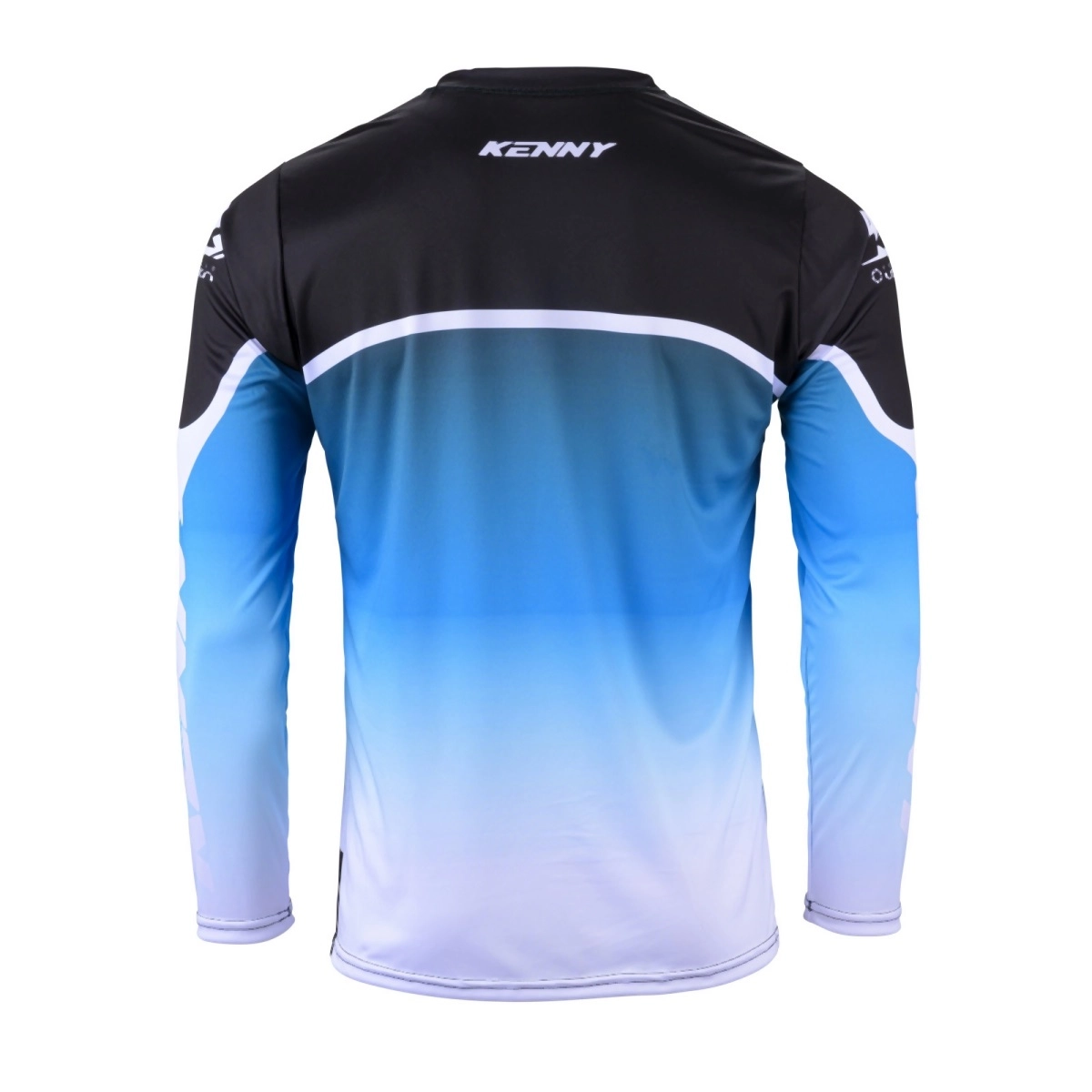Мотоджерсі Kenny Racing Track Focus White/Black/Blue