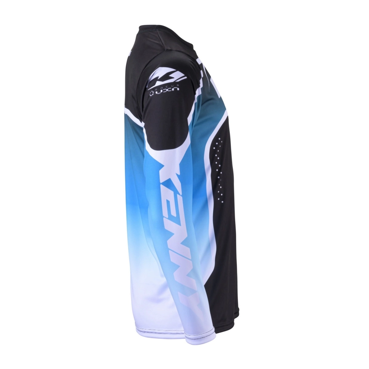 Мотоджерсі Kenny Racing Track Focus White/Black/Blue