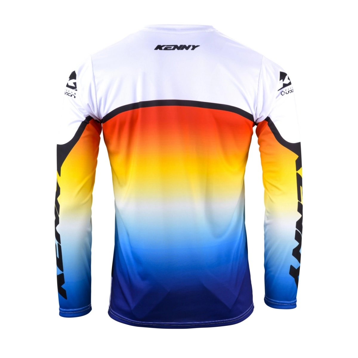 Мотоджерсі Kenny Racing Track Focus White/Red/Blue