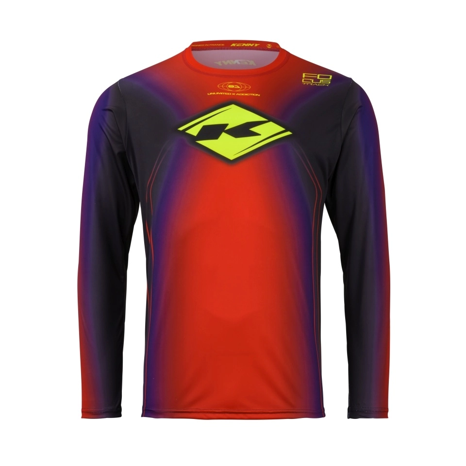 Мотоджерсі Kenny Racing Track Junior Focus Red