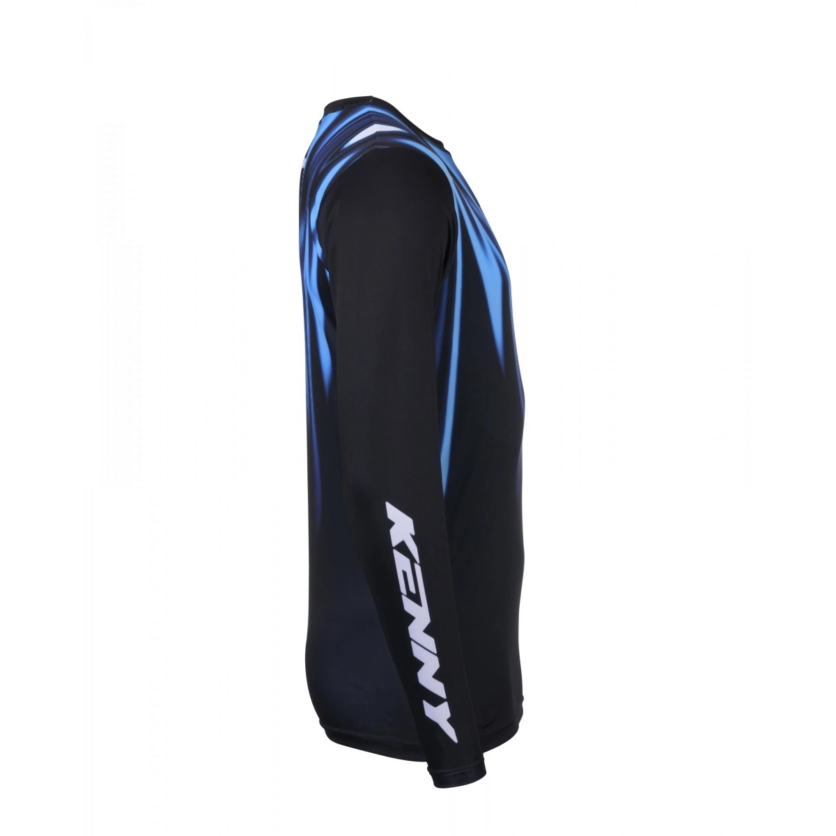 Мотоджерсі Kenny Racing Track Raw Junior Black/White/Blue