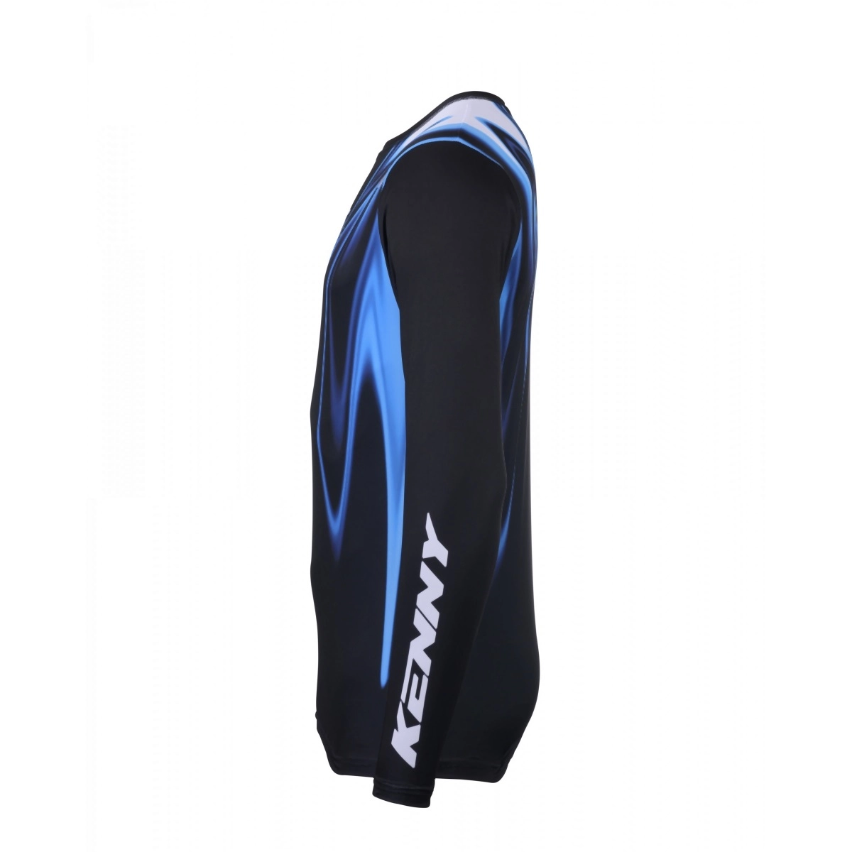 Мотоджерсі Kenny Racing Track Raw Junior Black/White/Blue