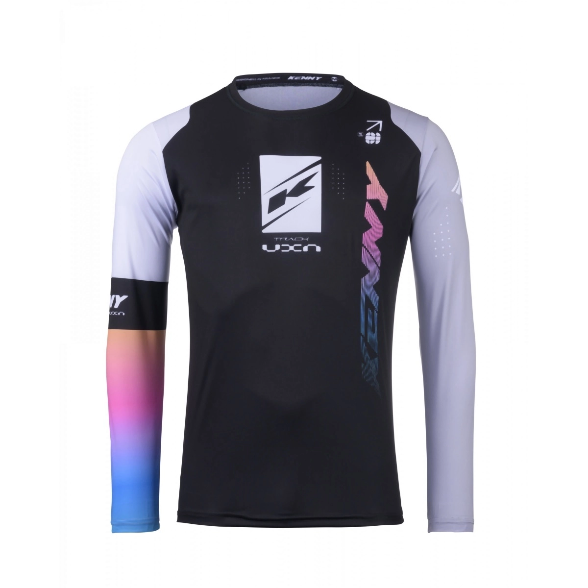 Мотоджерси Kenny Racing Track Zoom Black/White/Pink